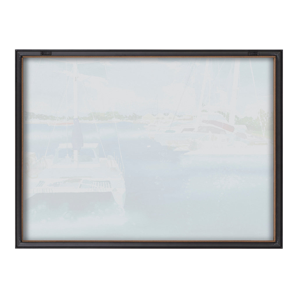 Blake Summer is for Sailing Framed Printed Glass by Janet Meinke-Lau