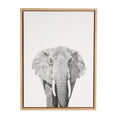 Sylvie Elephant Framed Canvas by Simon Te of Tai Prints