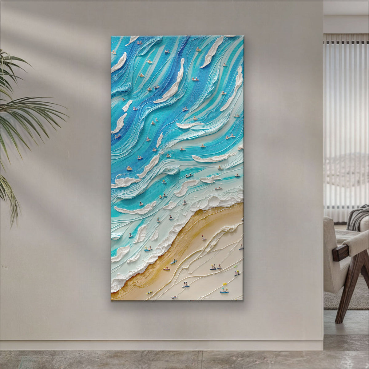 Beach Days Canvas Wall Art IV