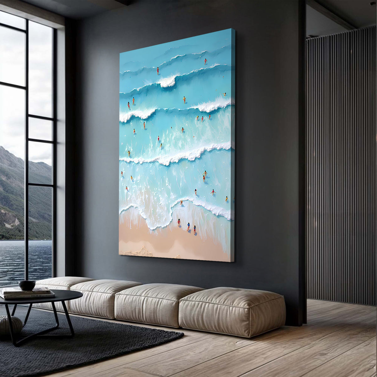 Beach Days Canvas Wall Art IX