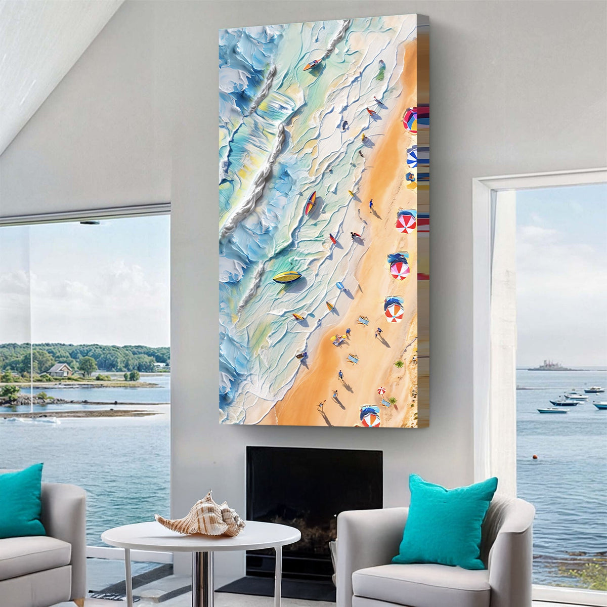 Beach Days Canvas Wall Art III
