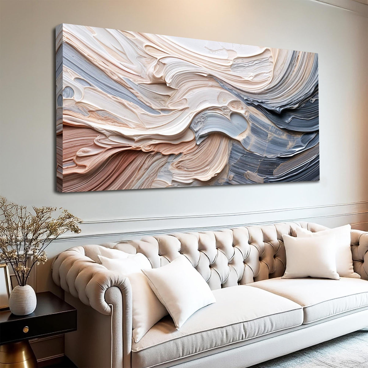 Rough Minimalist Canvas Wall Art