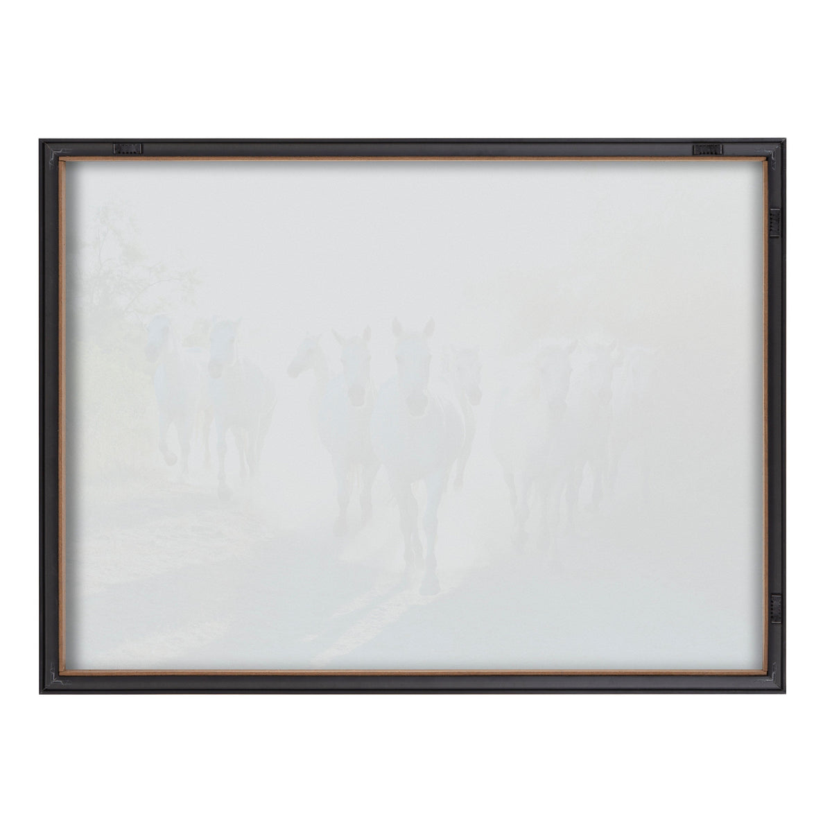 Blake Camargue Horse XIII Framed Printed Glass by Laura Evans