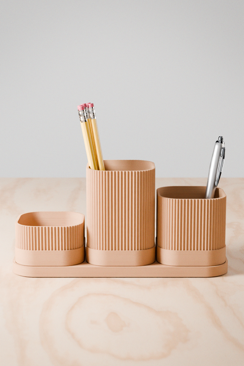 Pencil Holders, 3-Piece Set