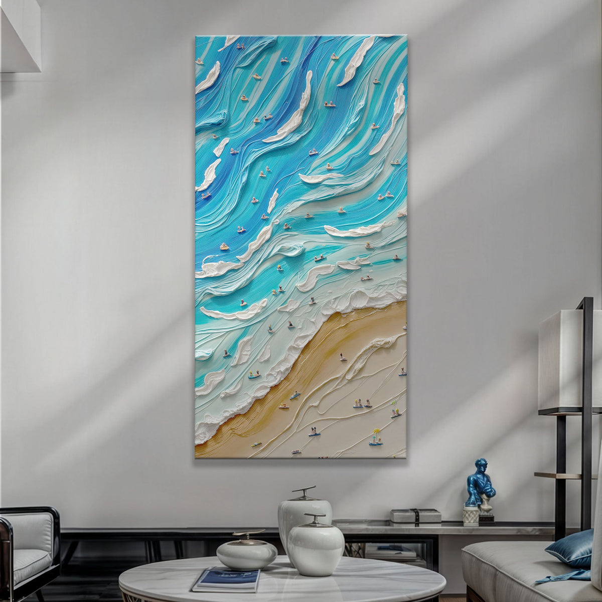 Beach Days Canvas Wall Art IV