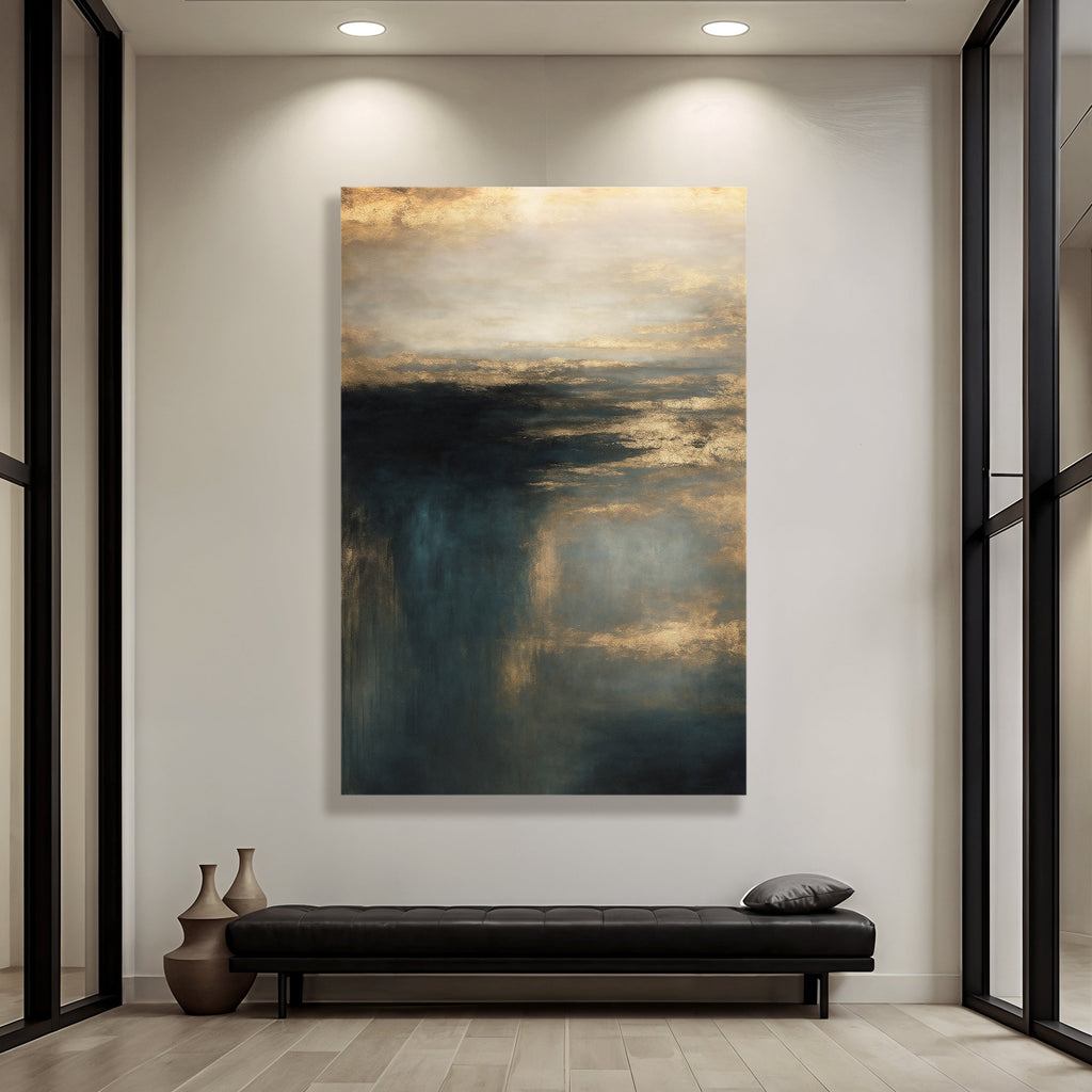 Cloudscape Glimmer Canvas Wall Art