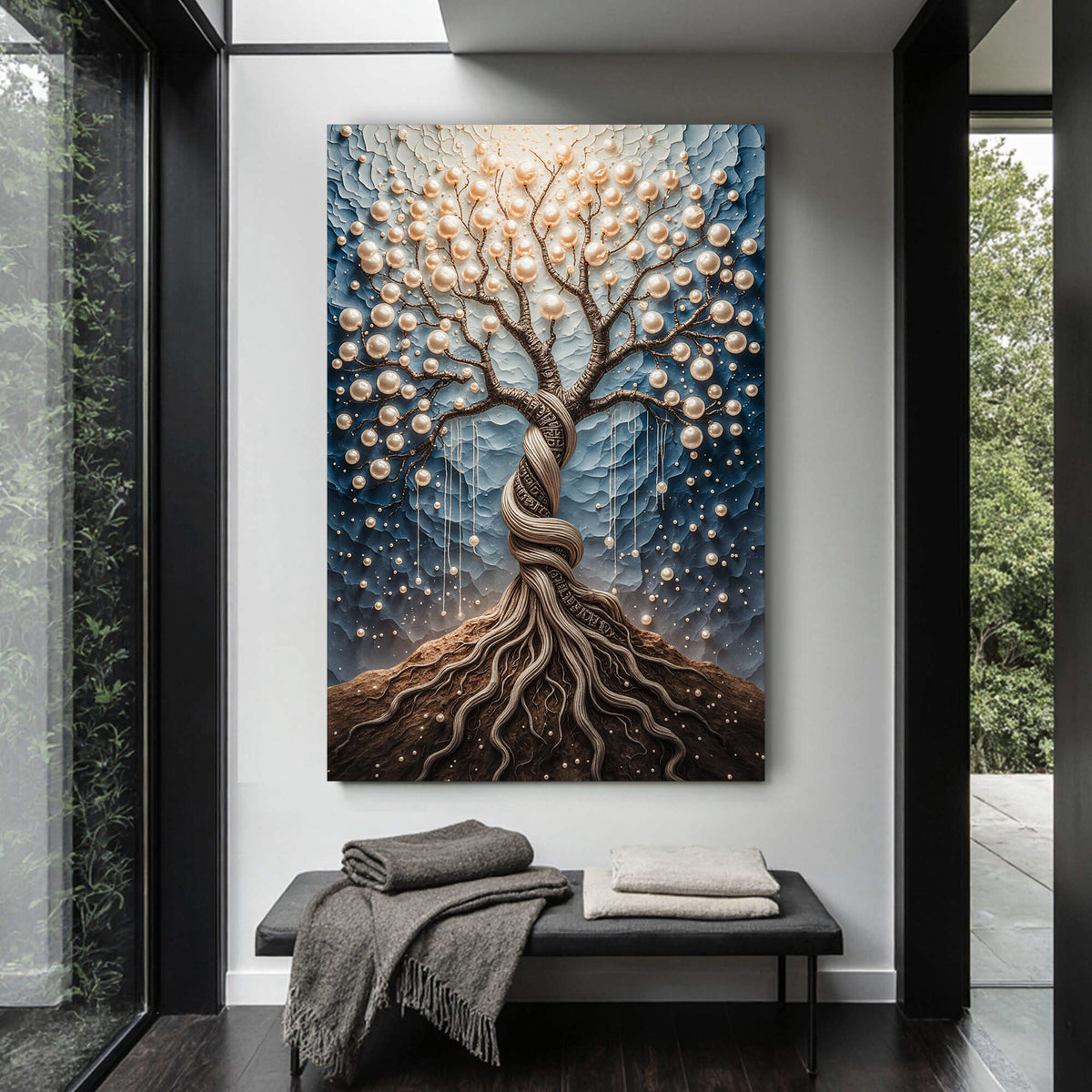 The Pearl Tree Canvas Wall Art