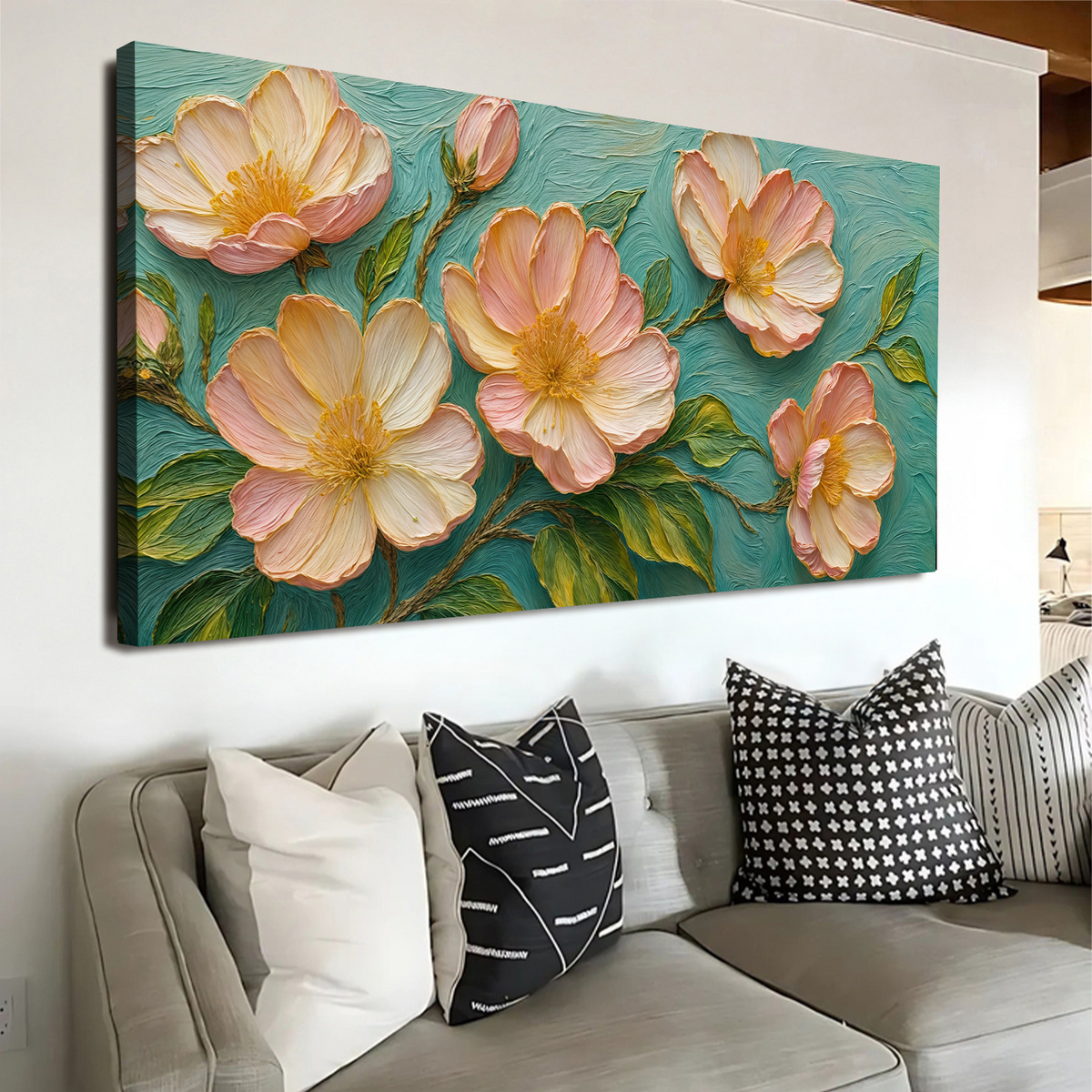 Blossoms Serenade Canvas Wall Art