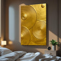 Gold Symphony Canvas Wall Art