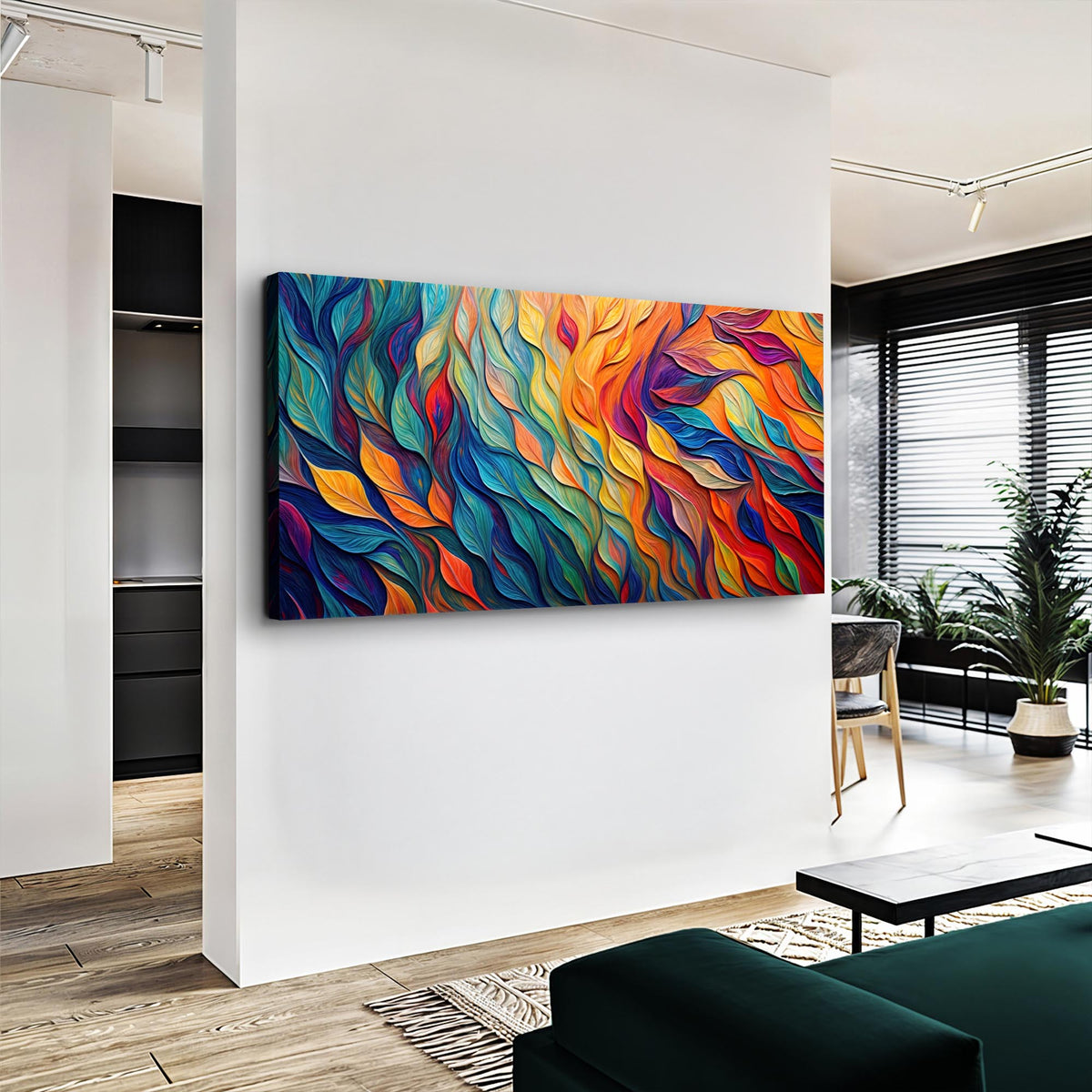 Chroma Whispers Canvas Wall Art
