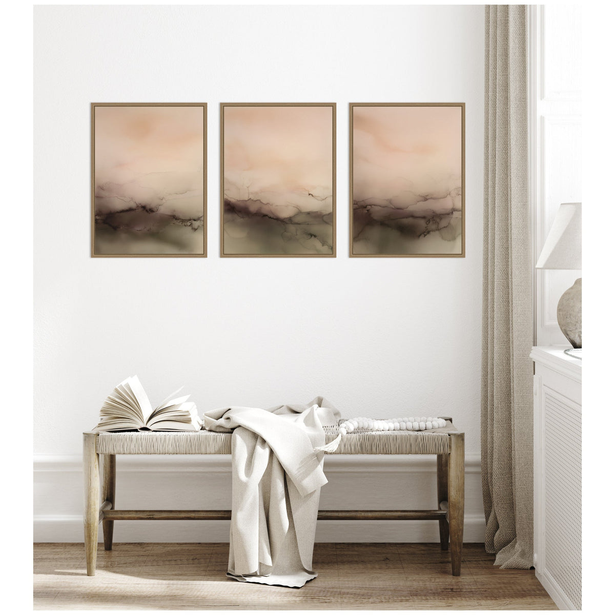 Dawn No. 1, No. 2, & No. 3 3 Piece Framed Canvas Wall Art Set by Amy Lighthall