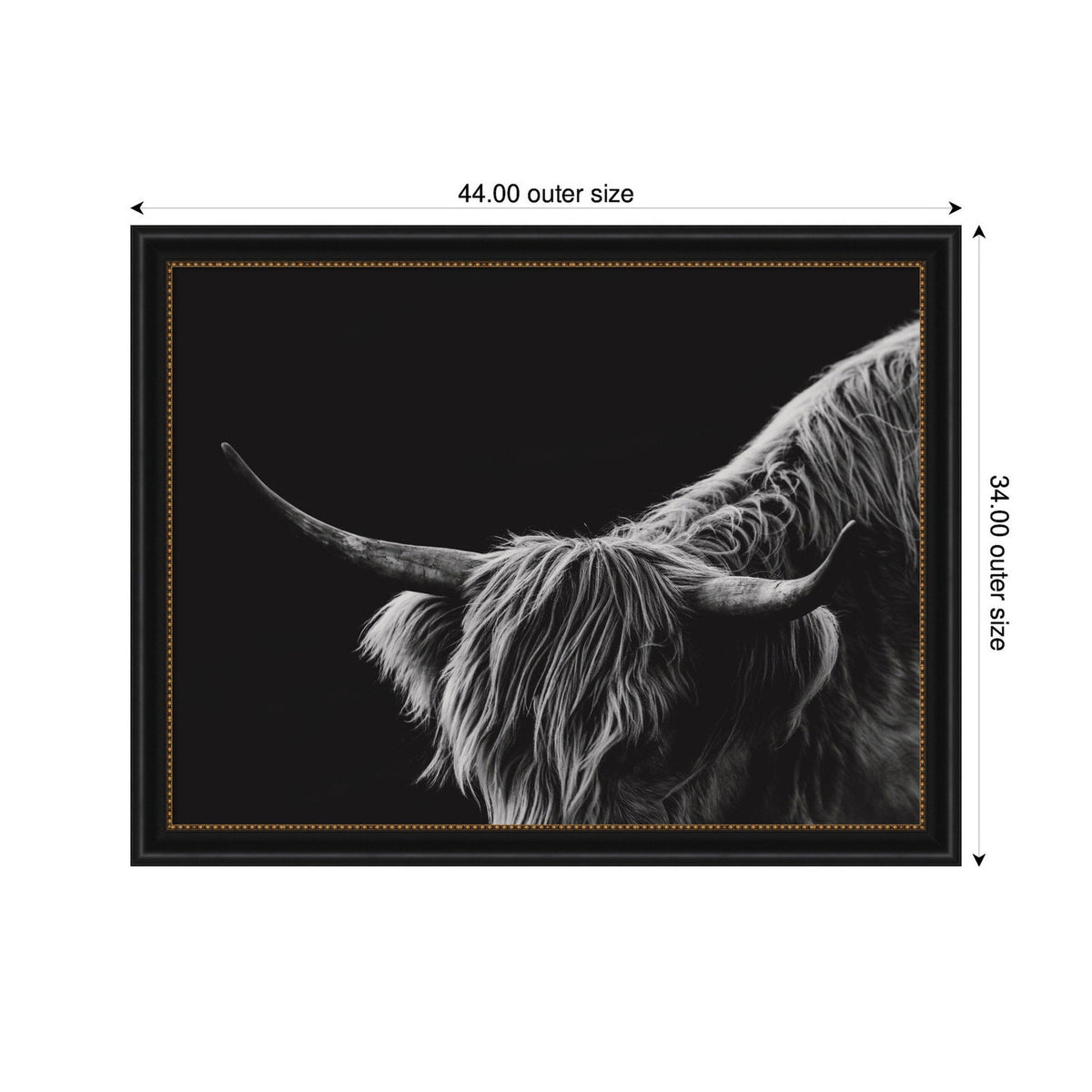 Scottish Highland No. 6 by Crystal Lynn Collins Framed Wall Art Print
