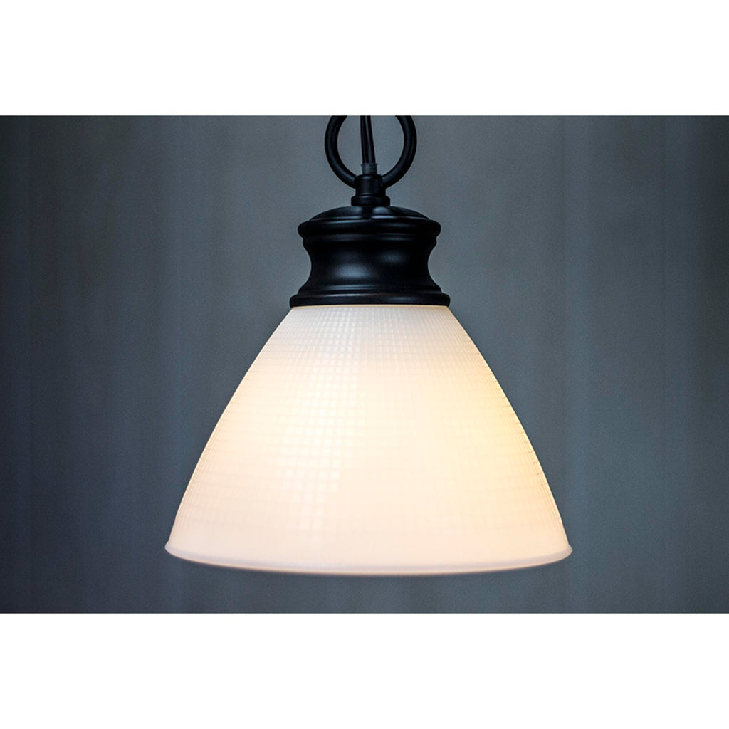 6 Inch Diameter Milky White Reflector-Type IES Replacement Glass Shade for Stiffel