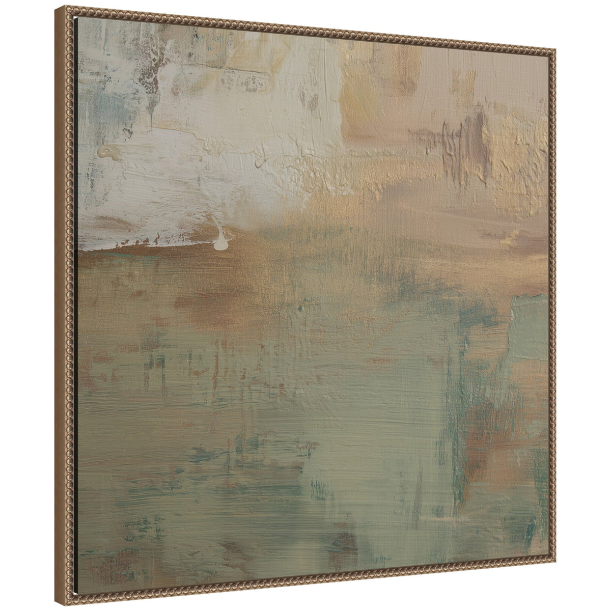 Sage Horizon No. 1 by Amy Lighthall Framed Canvas Wall Art Print