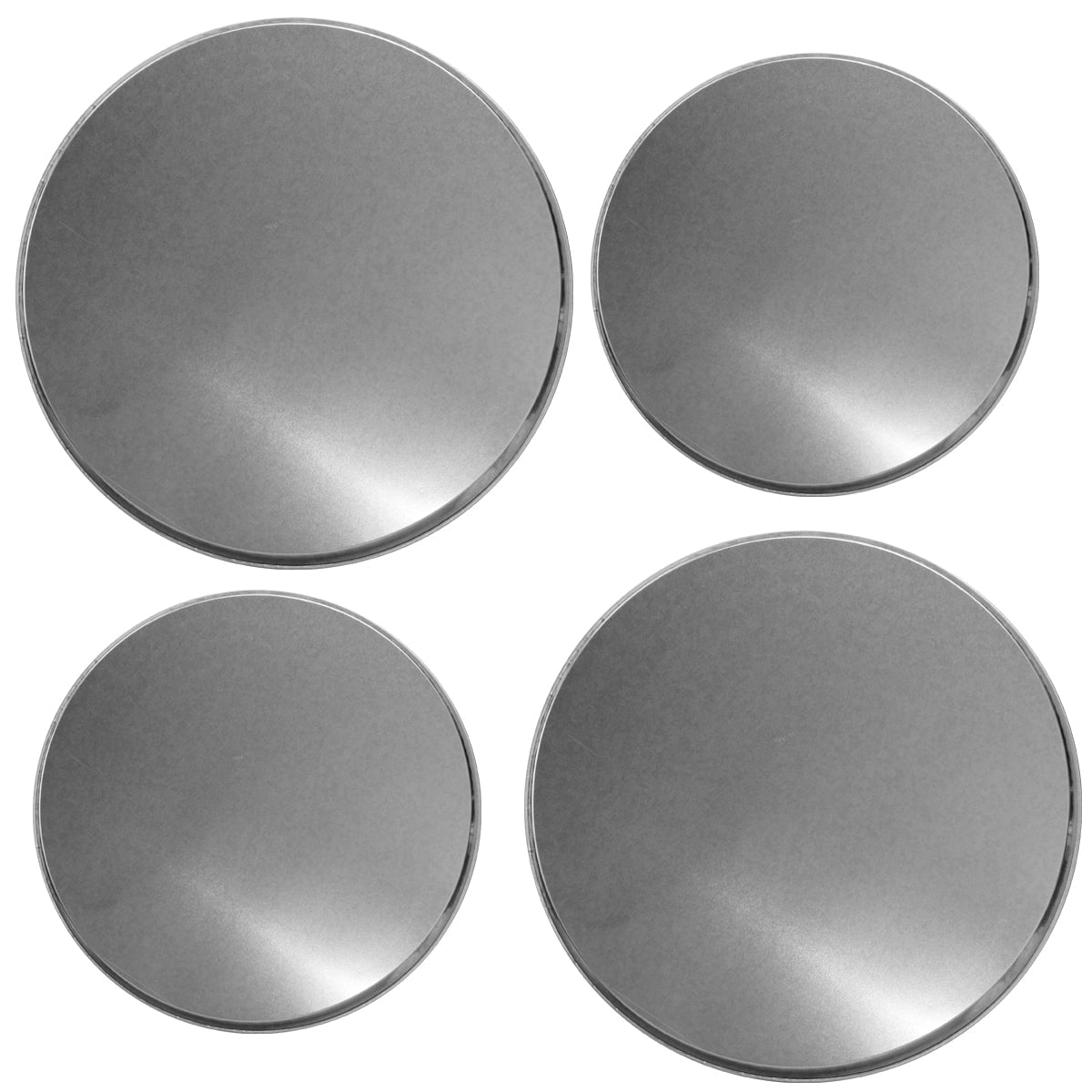 Tin Burner Cover Set, Stainless Steel