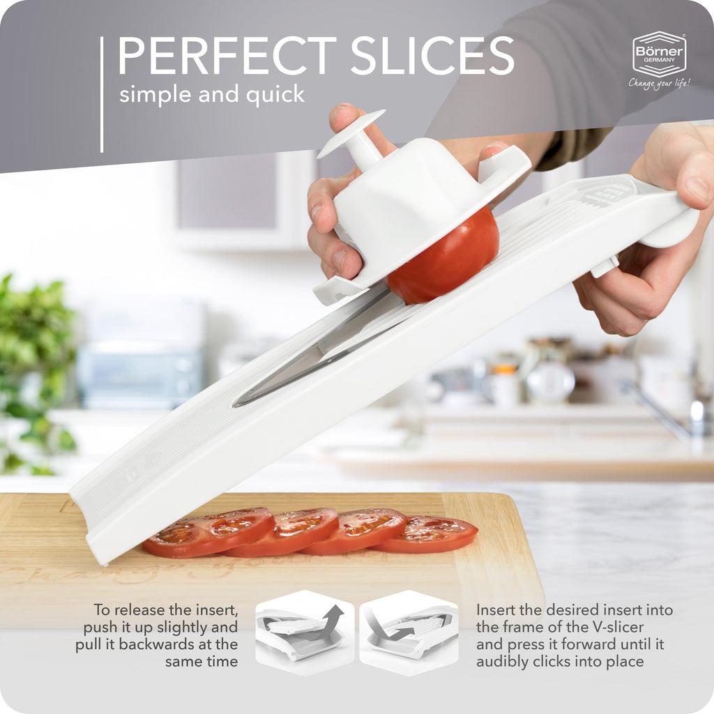 Börner V1 Classic Line Mandoline Slicer Basic Set