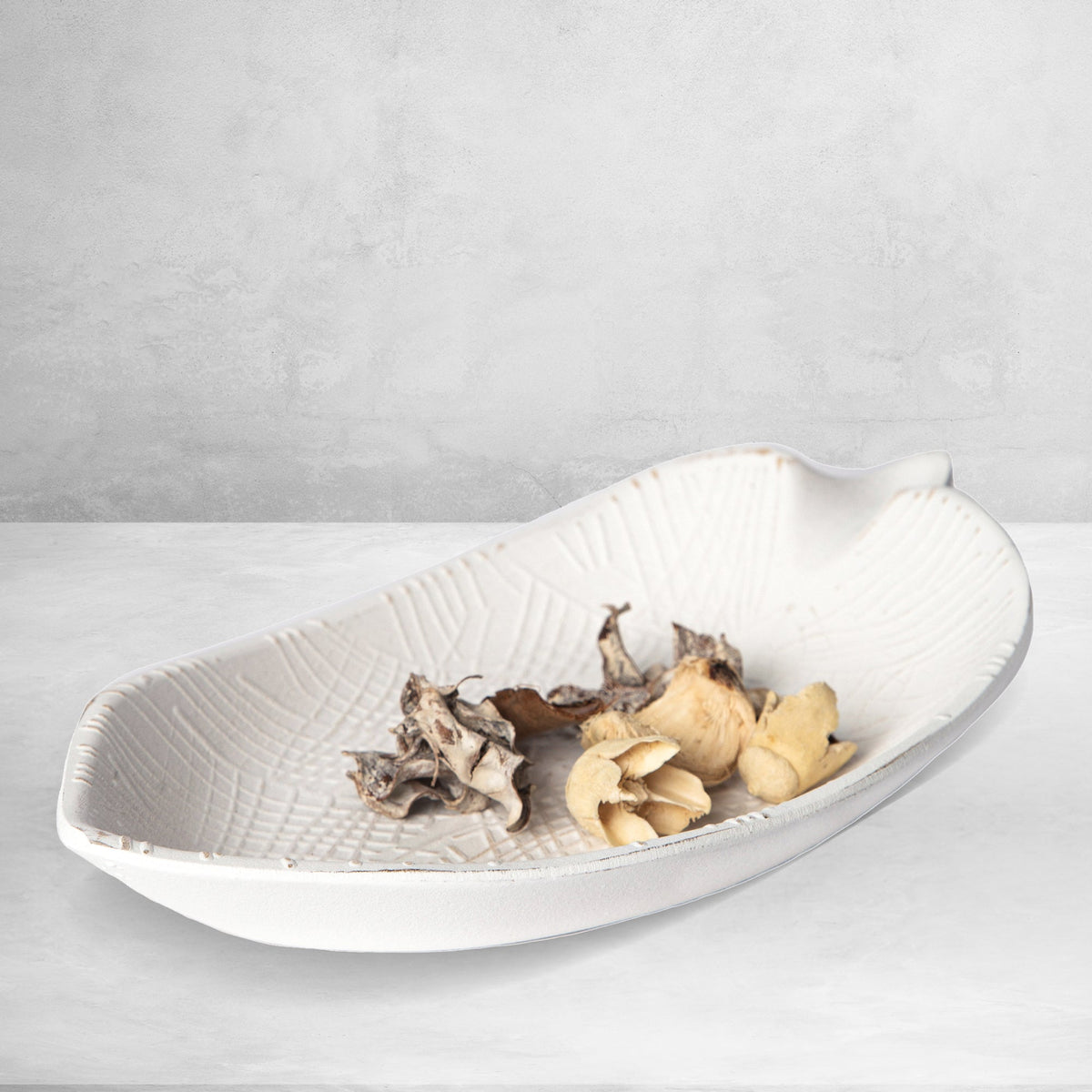 Leaf-Shaped MDF Decorative Tray