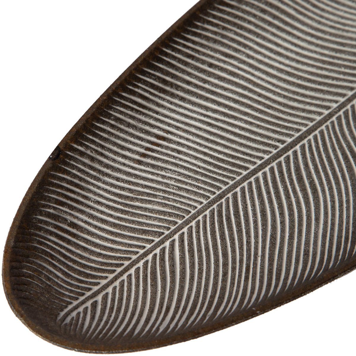 Leaf Design MDF Decorative Tray