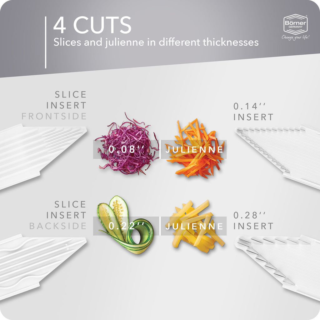 Börner V3 Trend Line Mandoline Slicer Starter Set
