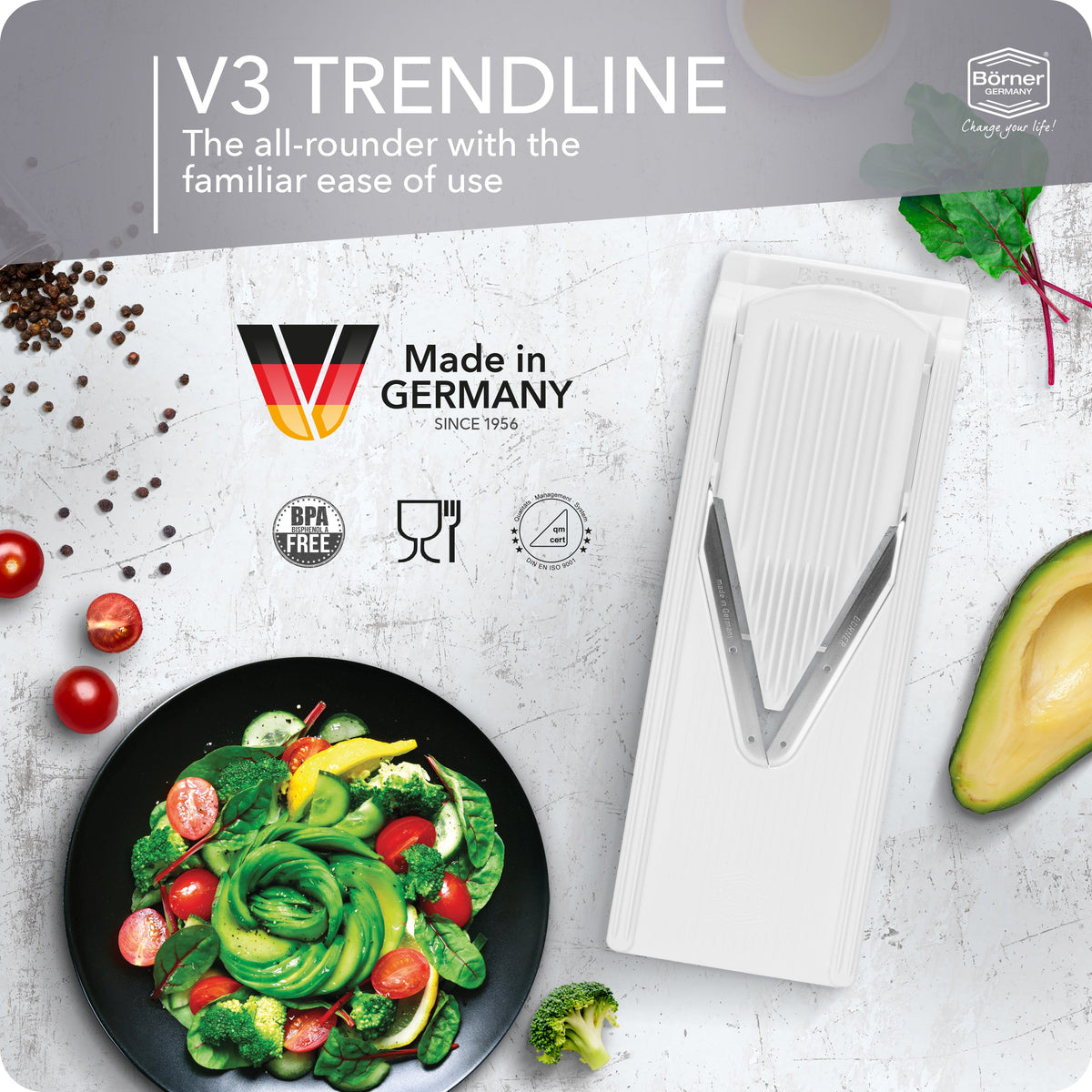 Börner V3 Trend Line Mandoline Slicer Starter Set