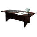 Miracle Desk Portable Standing Desk Converter, Dark Red Cocoa, 12"H