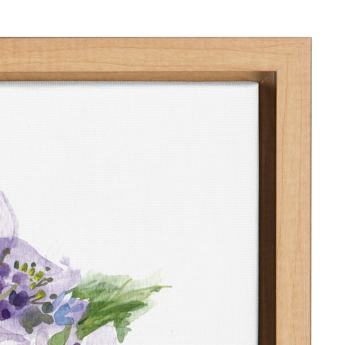 Sylvie Hydrangea Blossom Bud Framed Canvas by Patricia Shaw