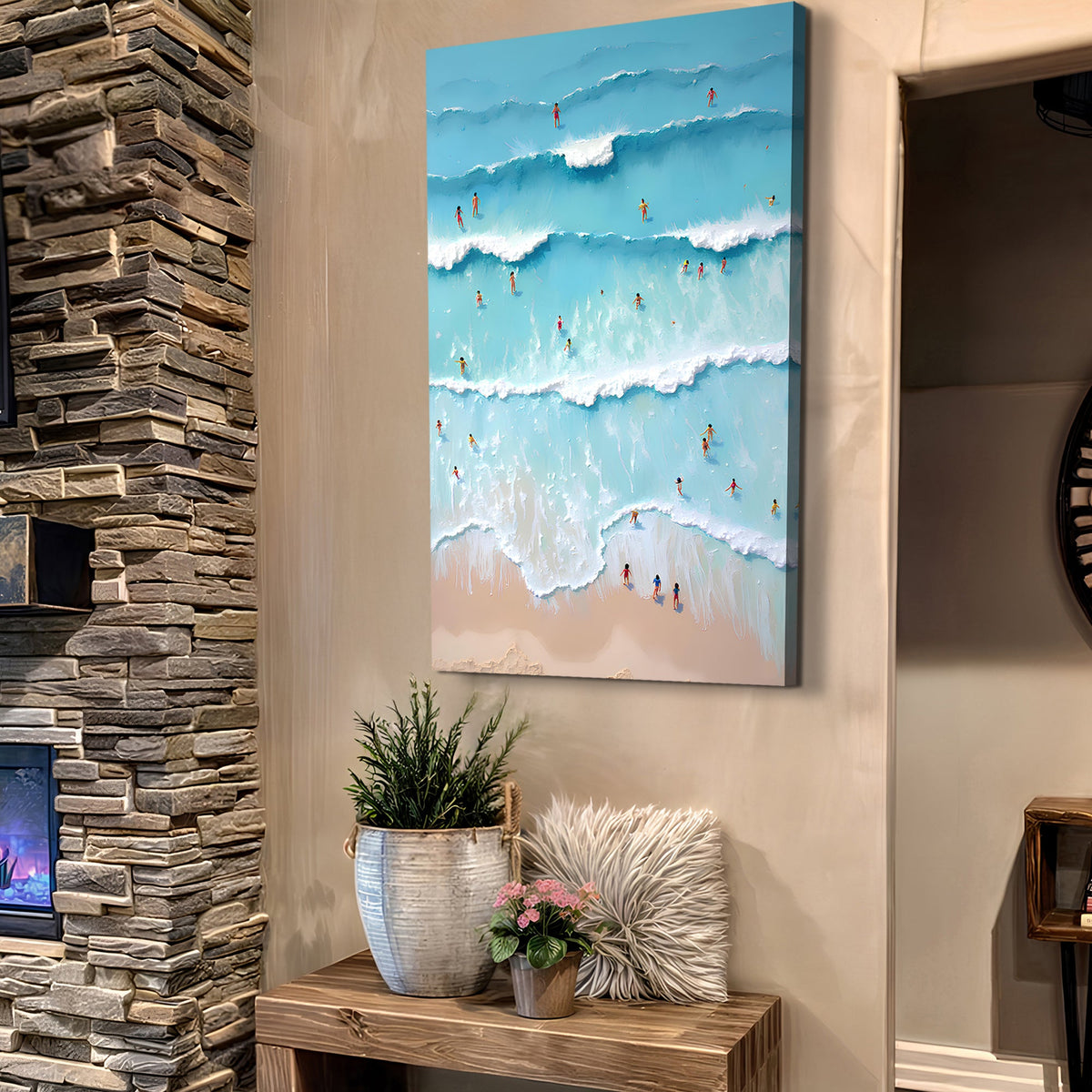 Beach Days Canvas Wall Art IX