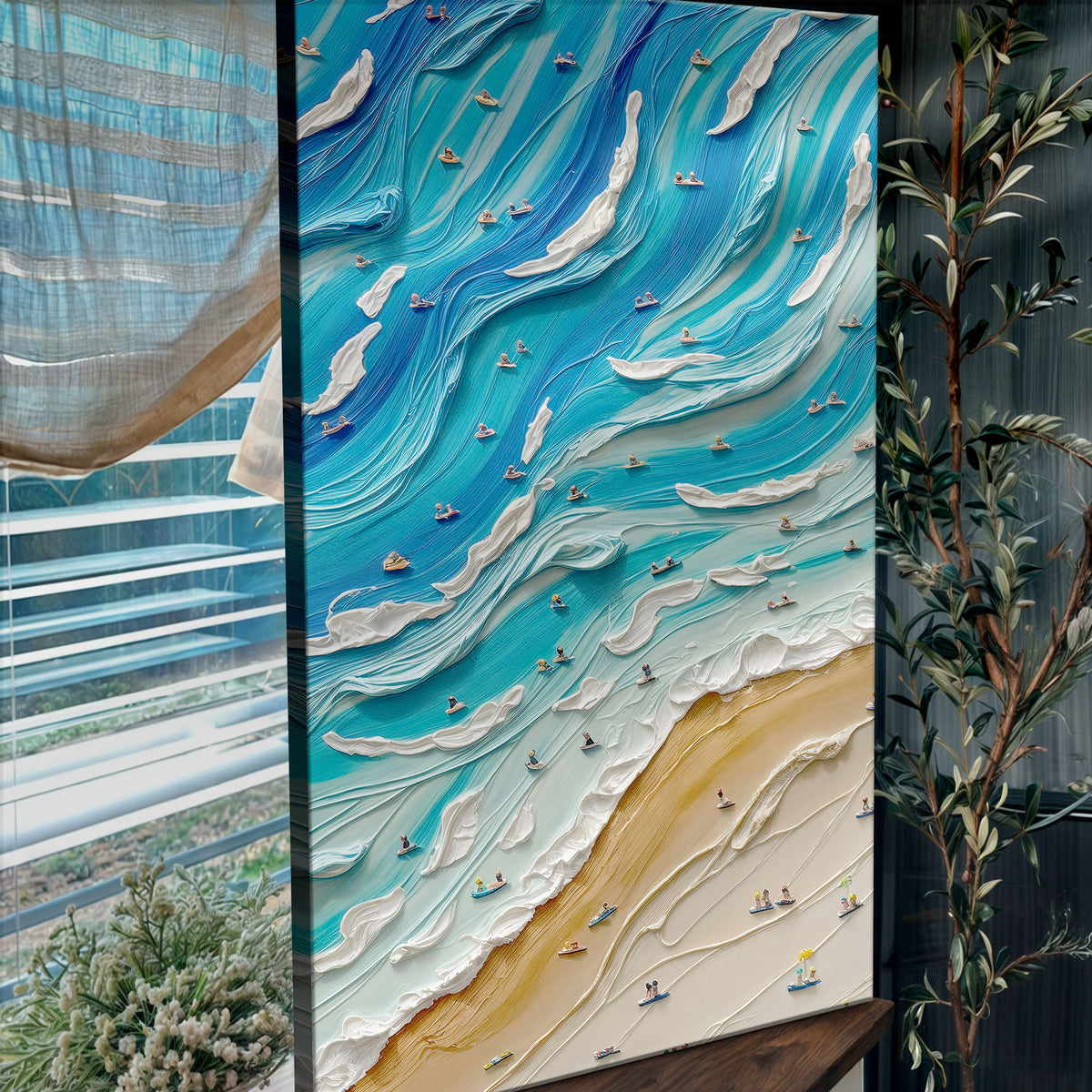 Beach Days Canvas Wall Art IV