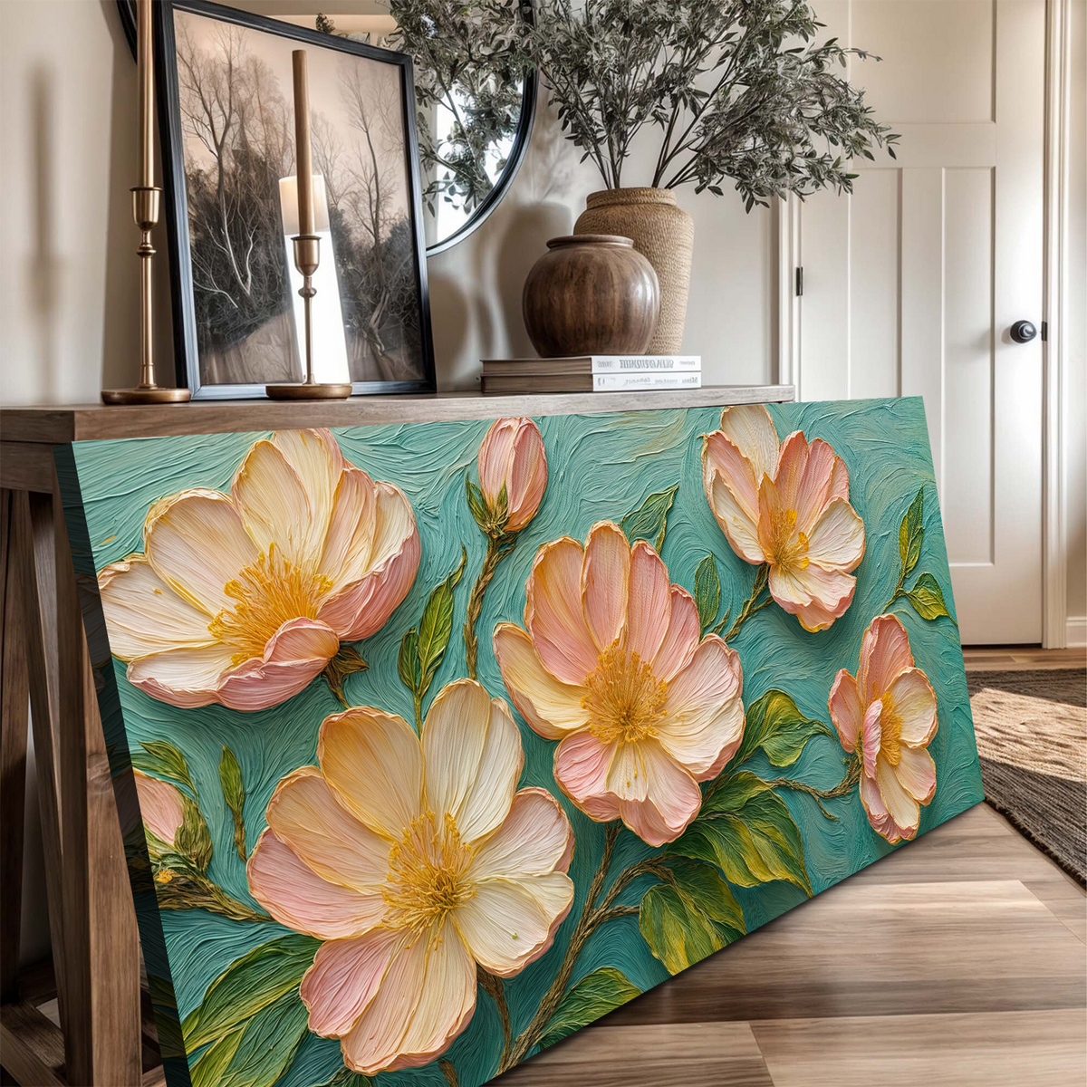 Blossoms Serenade Canvas Wall Art
