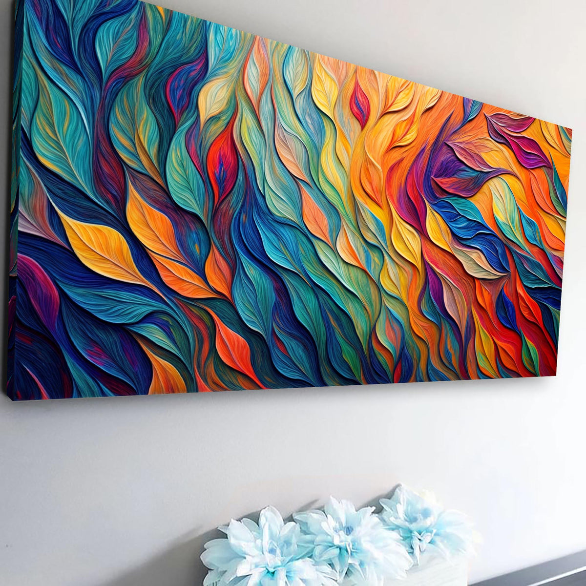 Chroma Whispers Canvas Wall Art