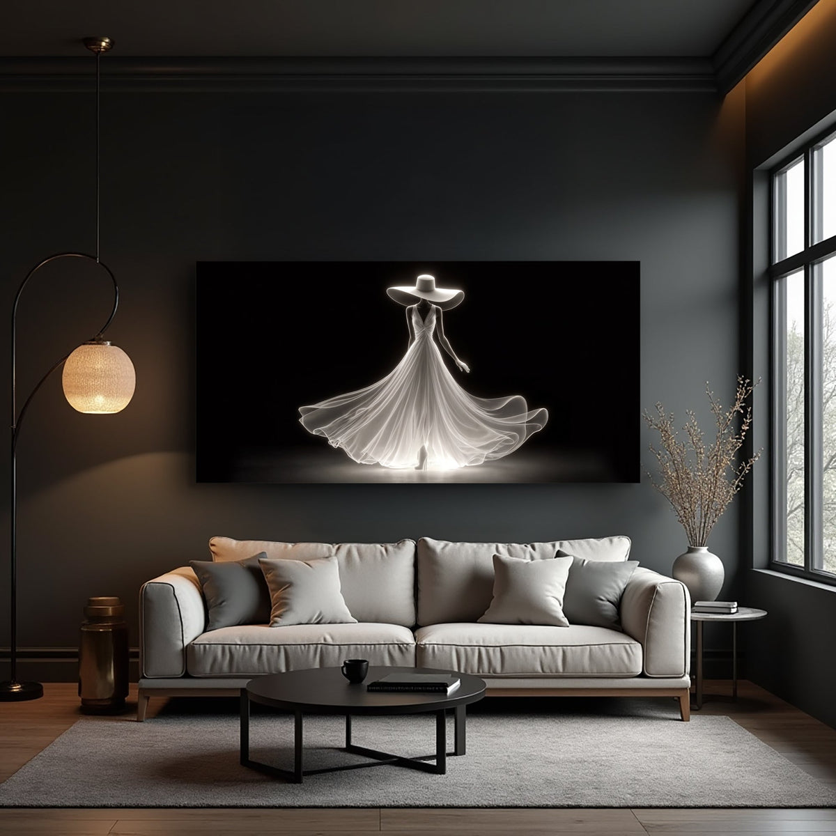 Modern Glam Fashion Canvas Wall Art