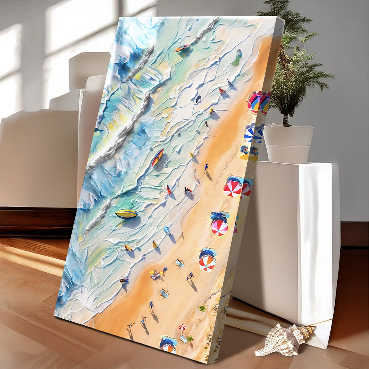 Beach Days Canvas Wall Art III