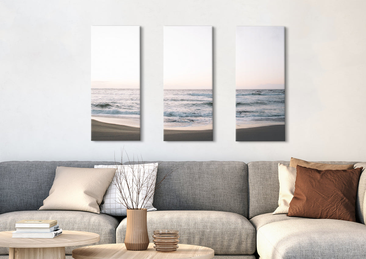 California Dreaming Canvas Wall Art Set of 3 by Patricia Hasz