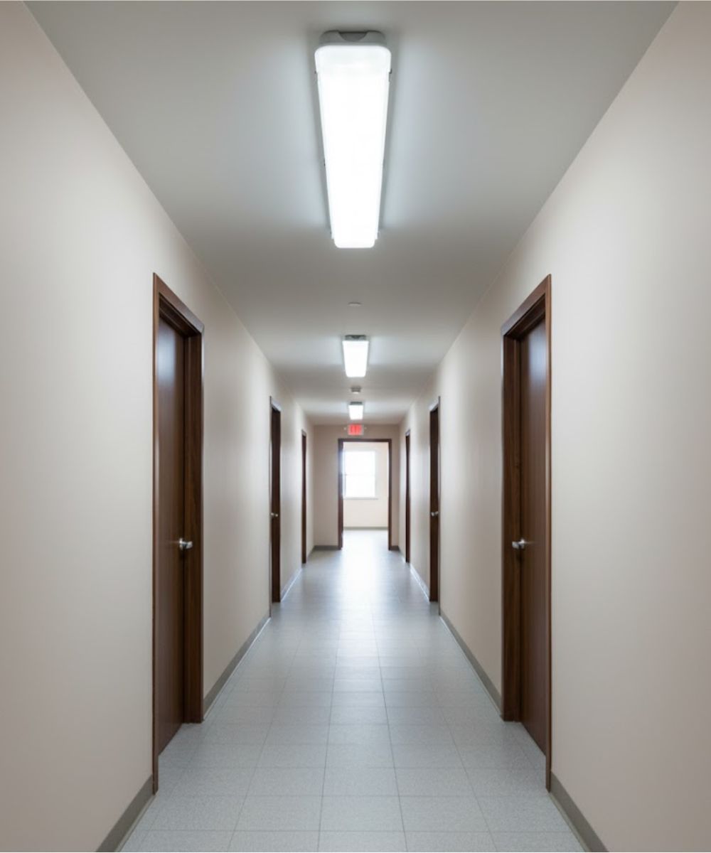 RP Lighting Linear Vapor Tight Integrated LED Light Strip, 1-Light, 50"W, 6-Pack