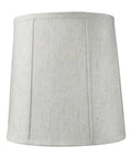 Home Concept Softback Drum Lamp Shade Textured Oatmeal Fabric - 14"W x 15" Slant Height