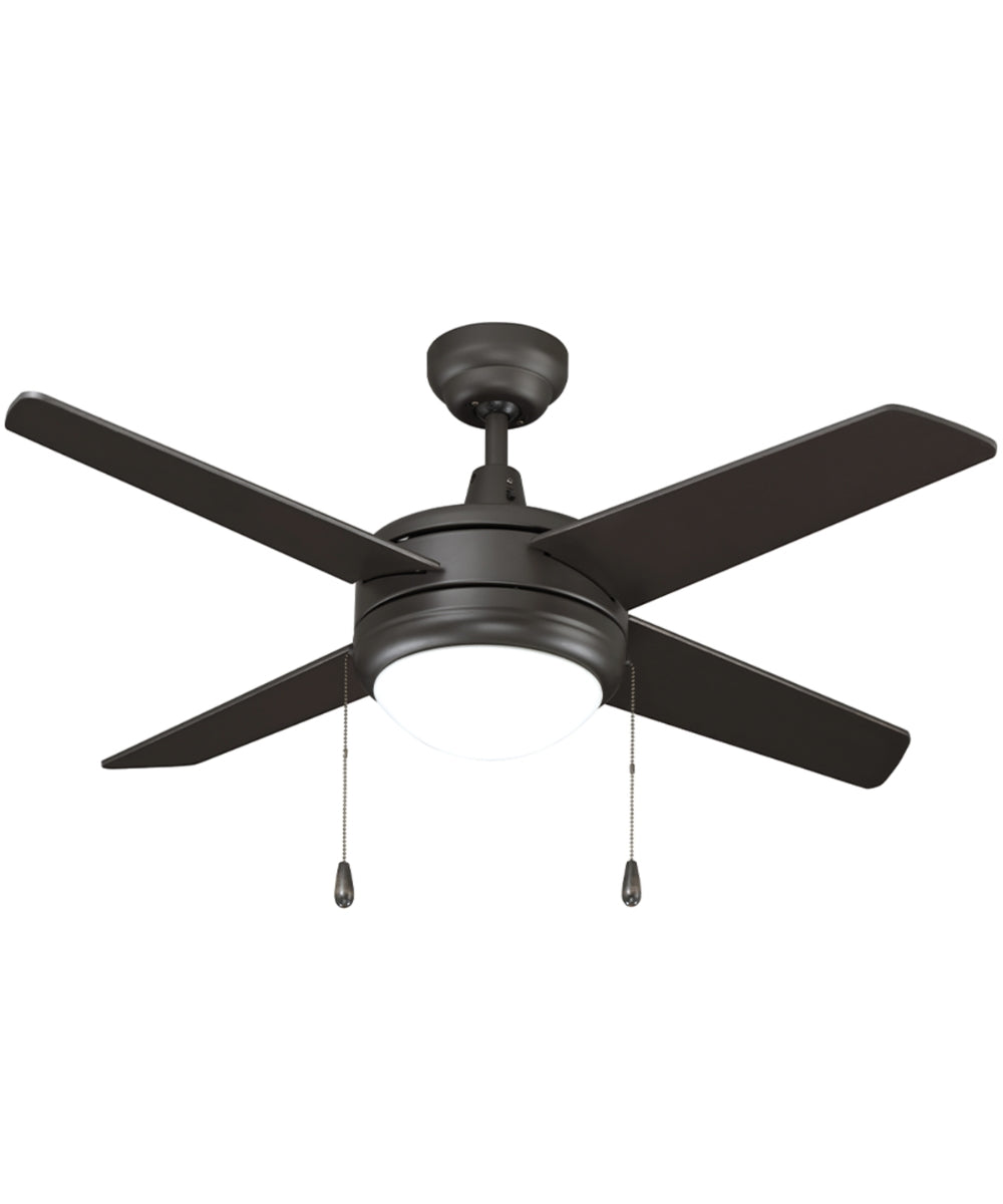 RP Lighting Europa IV 52" 4-Blade Ceiling Fan with Integrated LED Light, Oil Rubbed Bronze Finish
