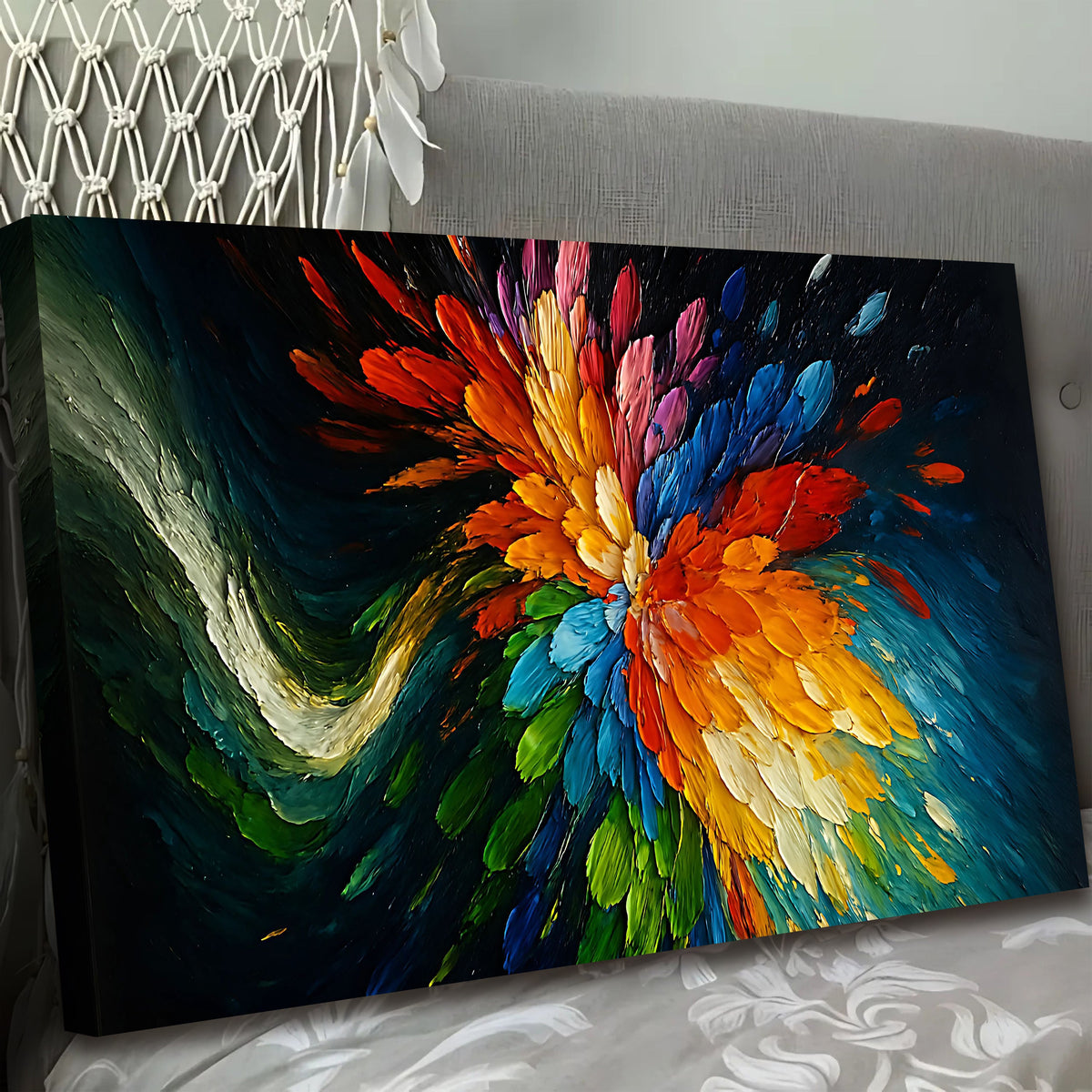 Cosmic Burst Canvas Wall Art