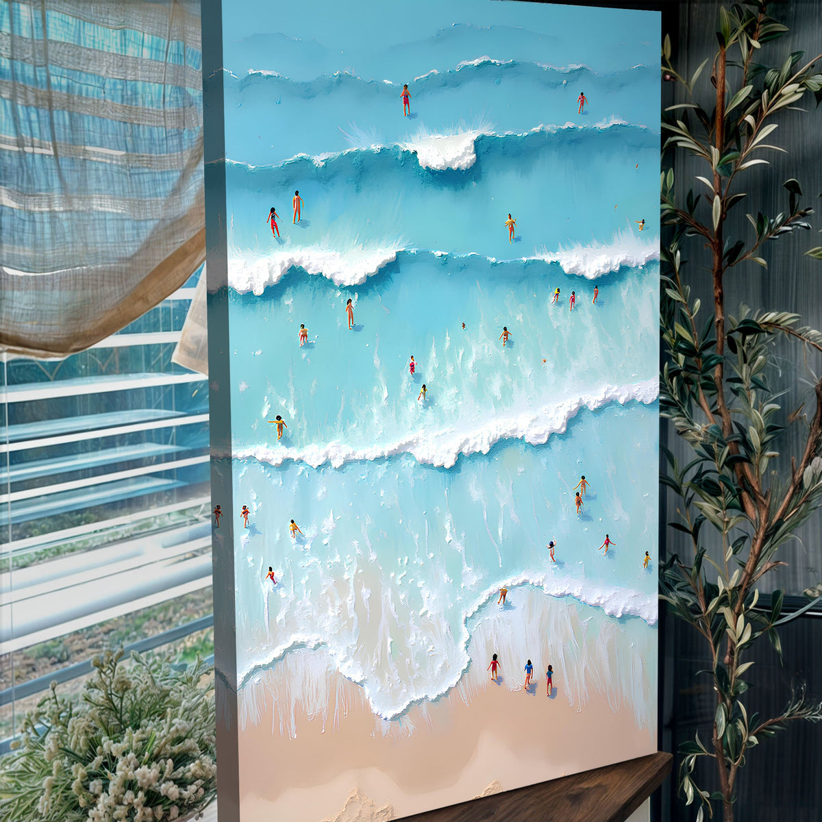 Beach Days Canvas Wall Art IX