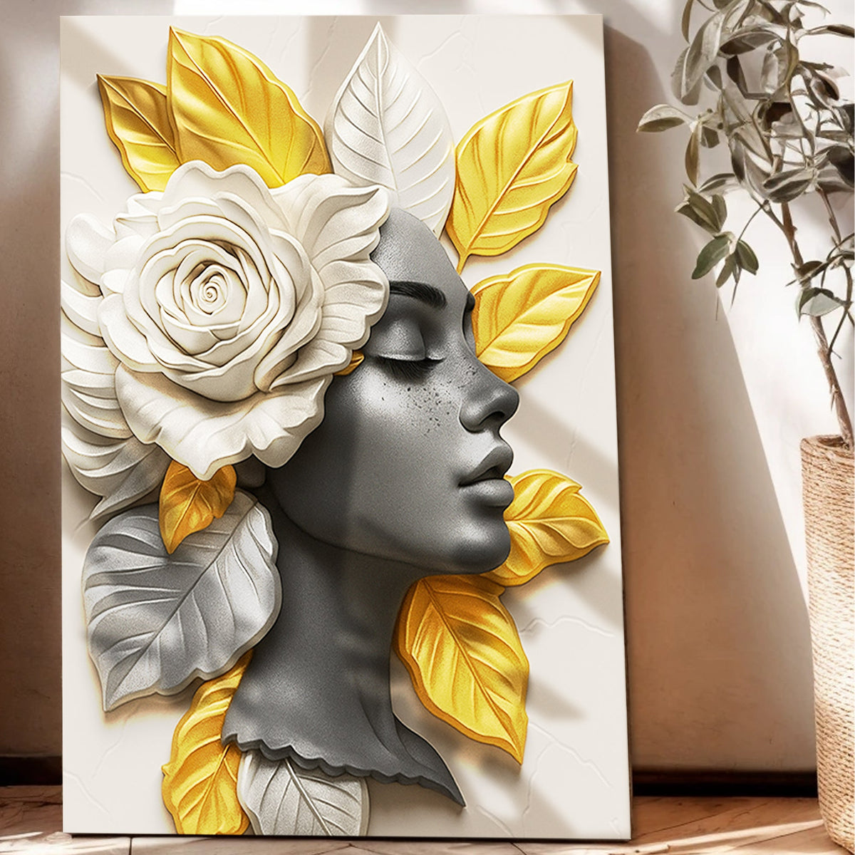 Floral Majesty Canvas Wall Art III
