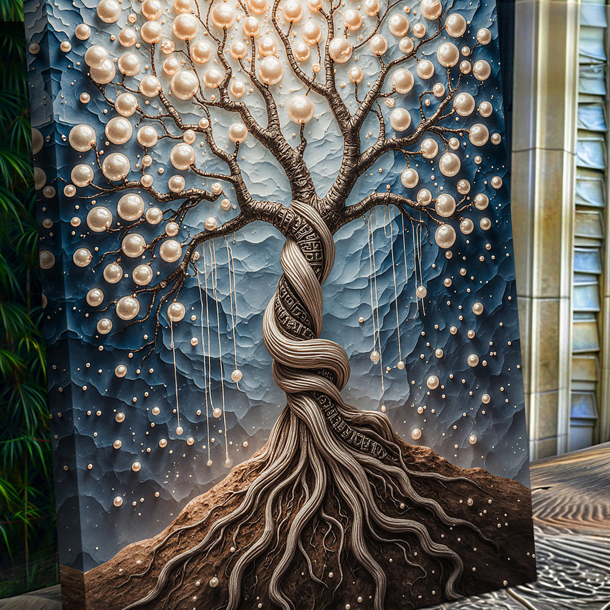 The Pearl Tree Canvas Wall Art