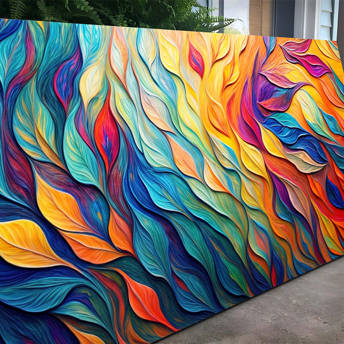Chroma Whispers Canvas Wall Art