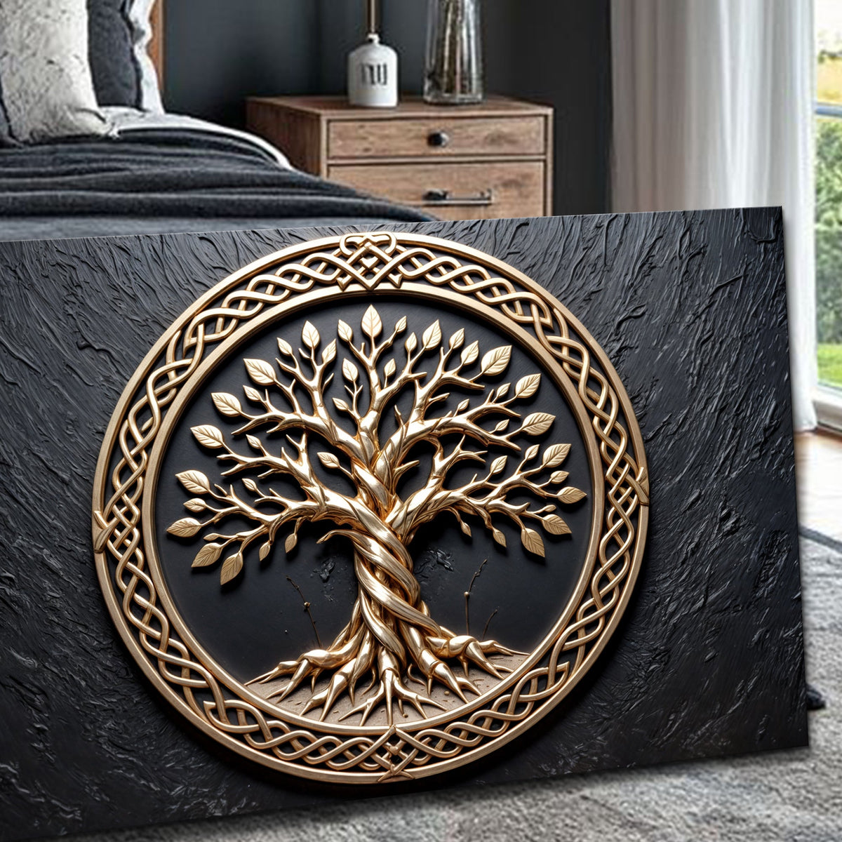 Celtic Tree of Life Canvas Wall Art V