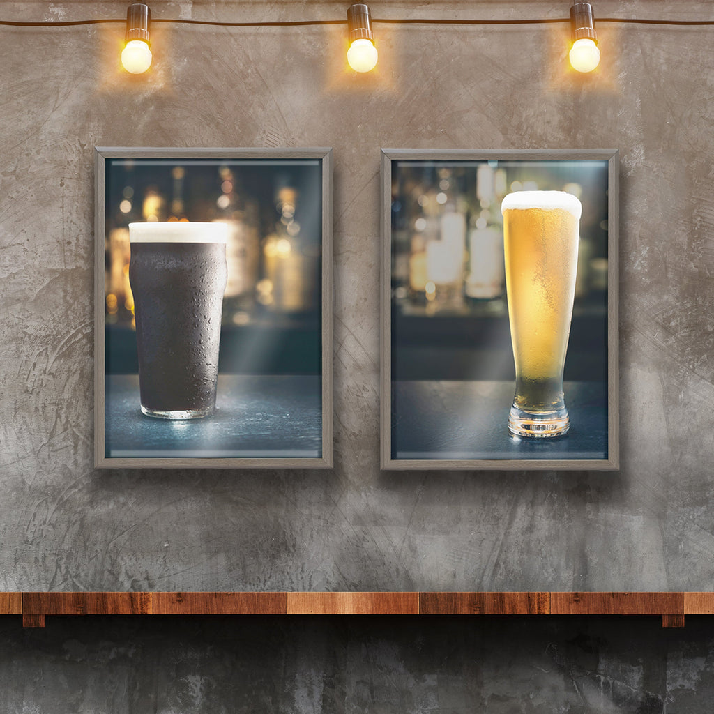 Blake Pub Framed Printed Glass by Emiko and Mark Franzen of F2Images