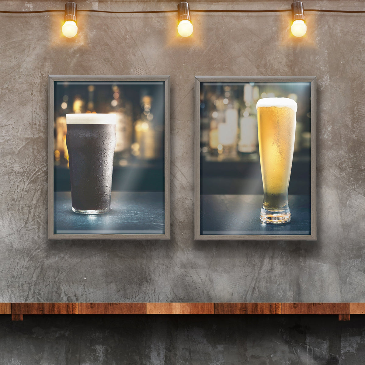 Blake Pub Framed Printed Glass by Emiko and Mark Franzen of F2Images
