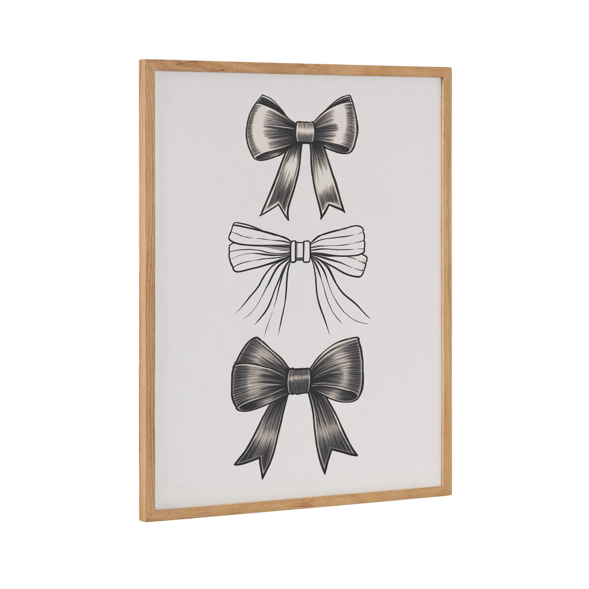 Gallery Coquette Preppy Retro Girly Black Bows Print by The Creative Bunch Studio