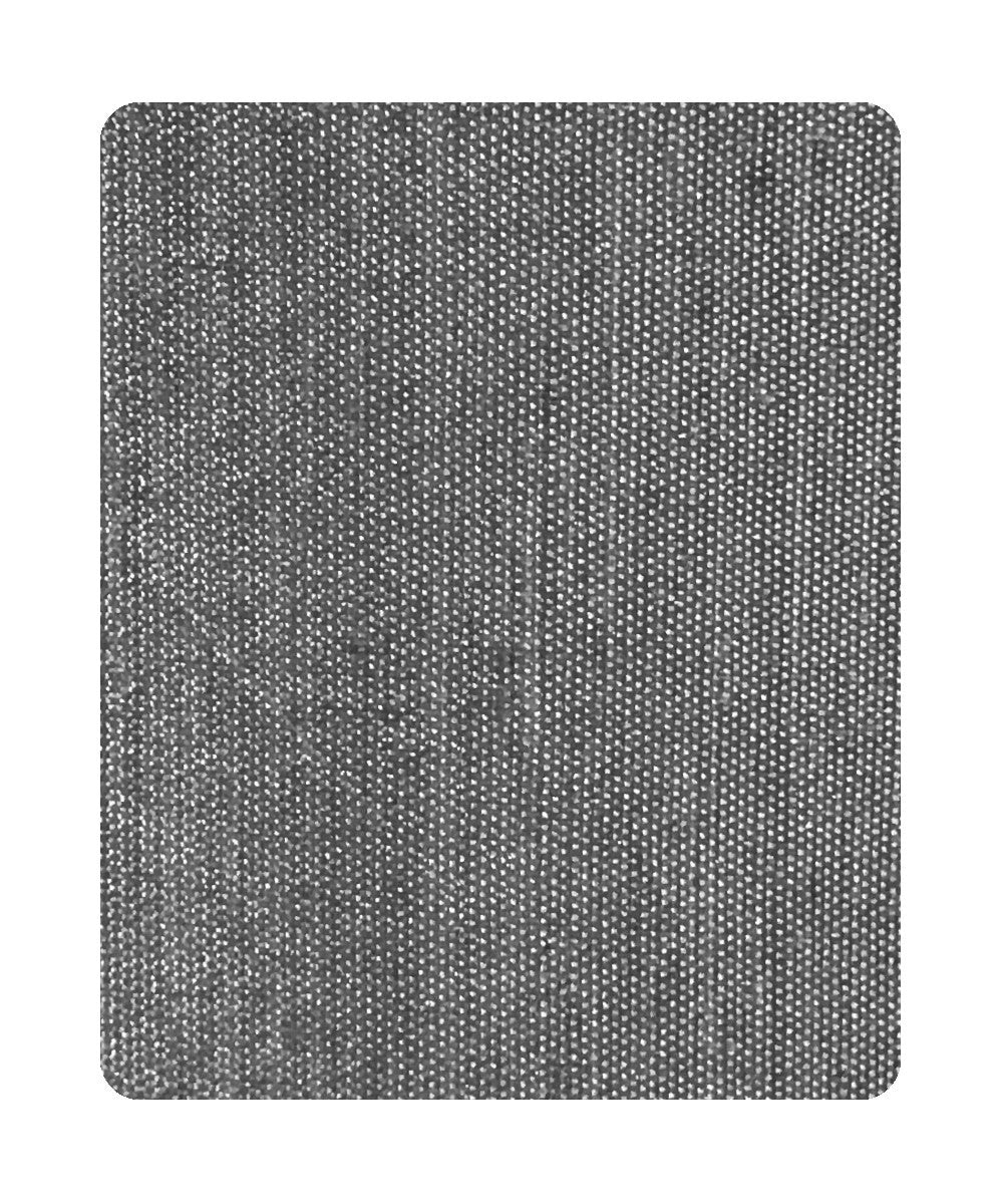 Home Concept Granite Gray Burlap Drum Clip-On Lamp Shades, Set of 6, 6"W x 5"H