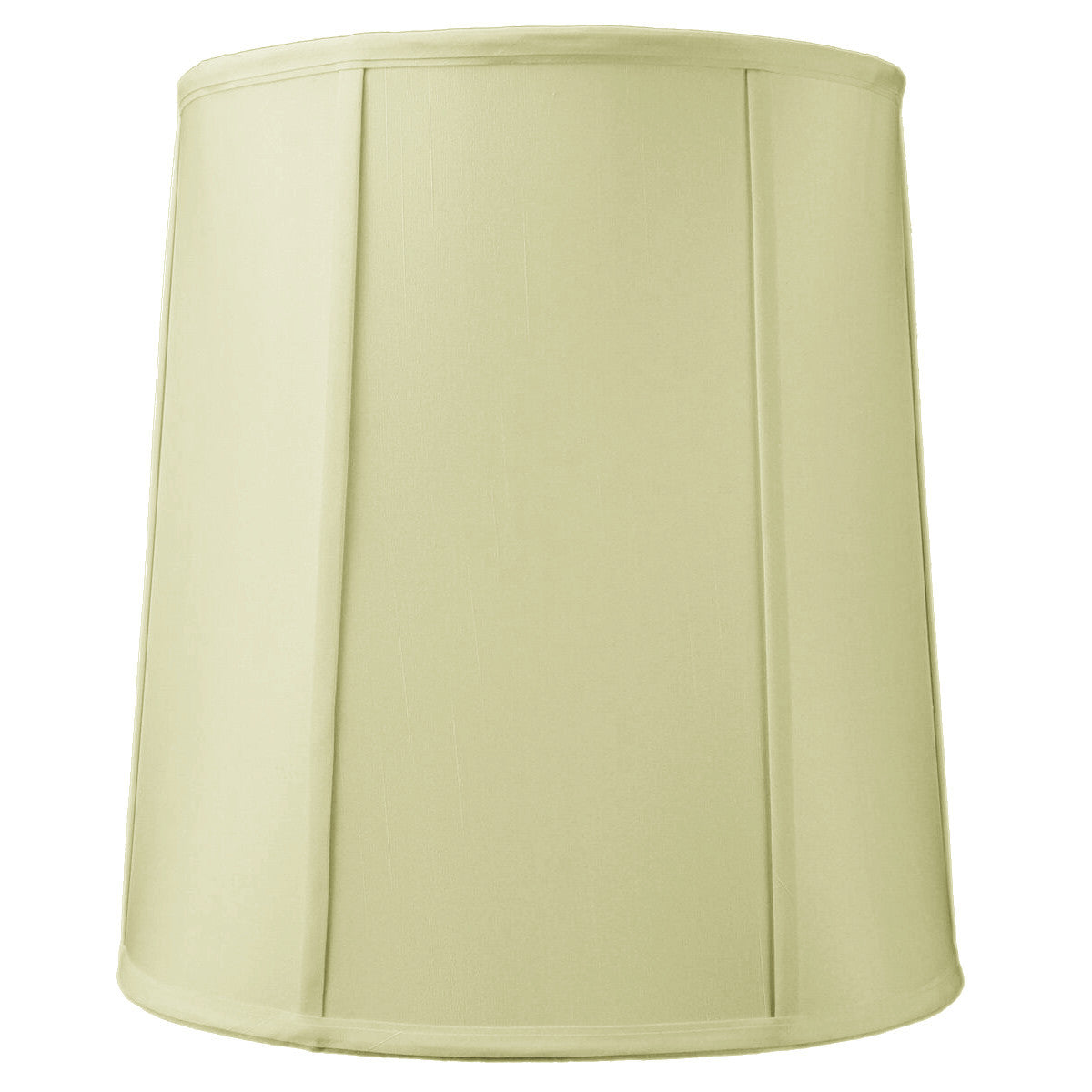 Home Concept Drum Lamp Shade with Piping Eggshell - 14"W x 15" Slant Height