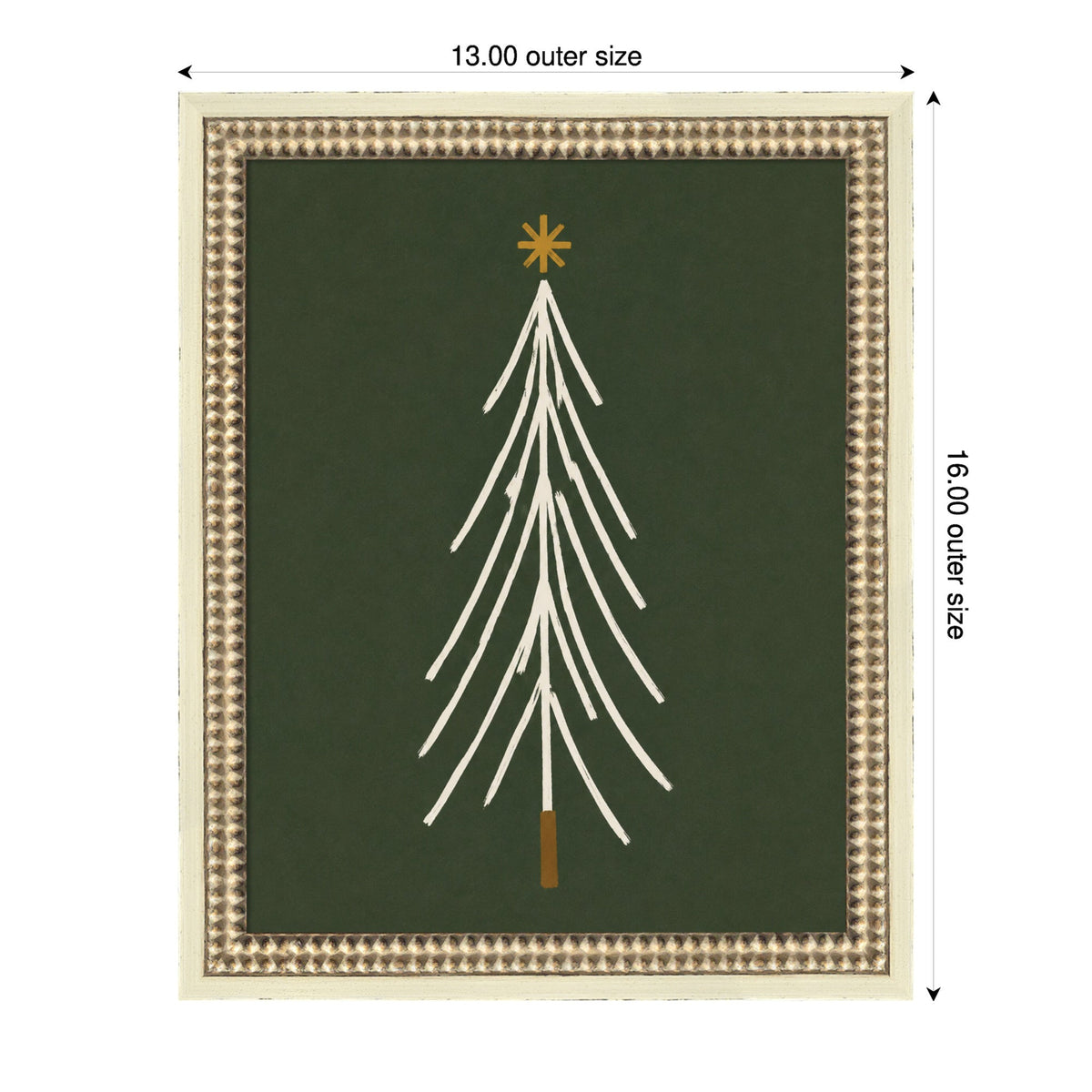 Minimalist Tree by Laura Moss Framed Mounted Canvas Wall Art Print