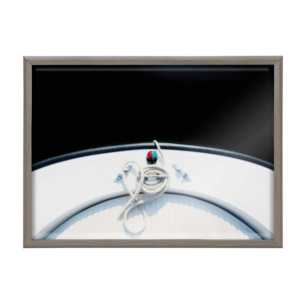 Blake Drifting Framed Printed Glass by Alicia Abla