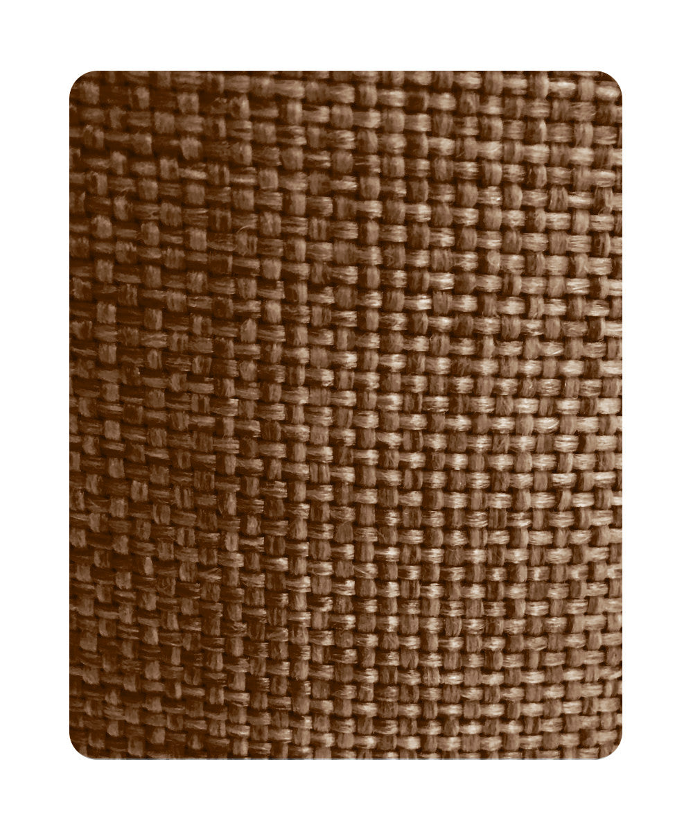 Home Concept Set of 6 Chocolate Burlap Chandelier Lamp Shade - 6"W x 5" Slant Height